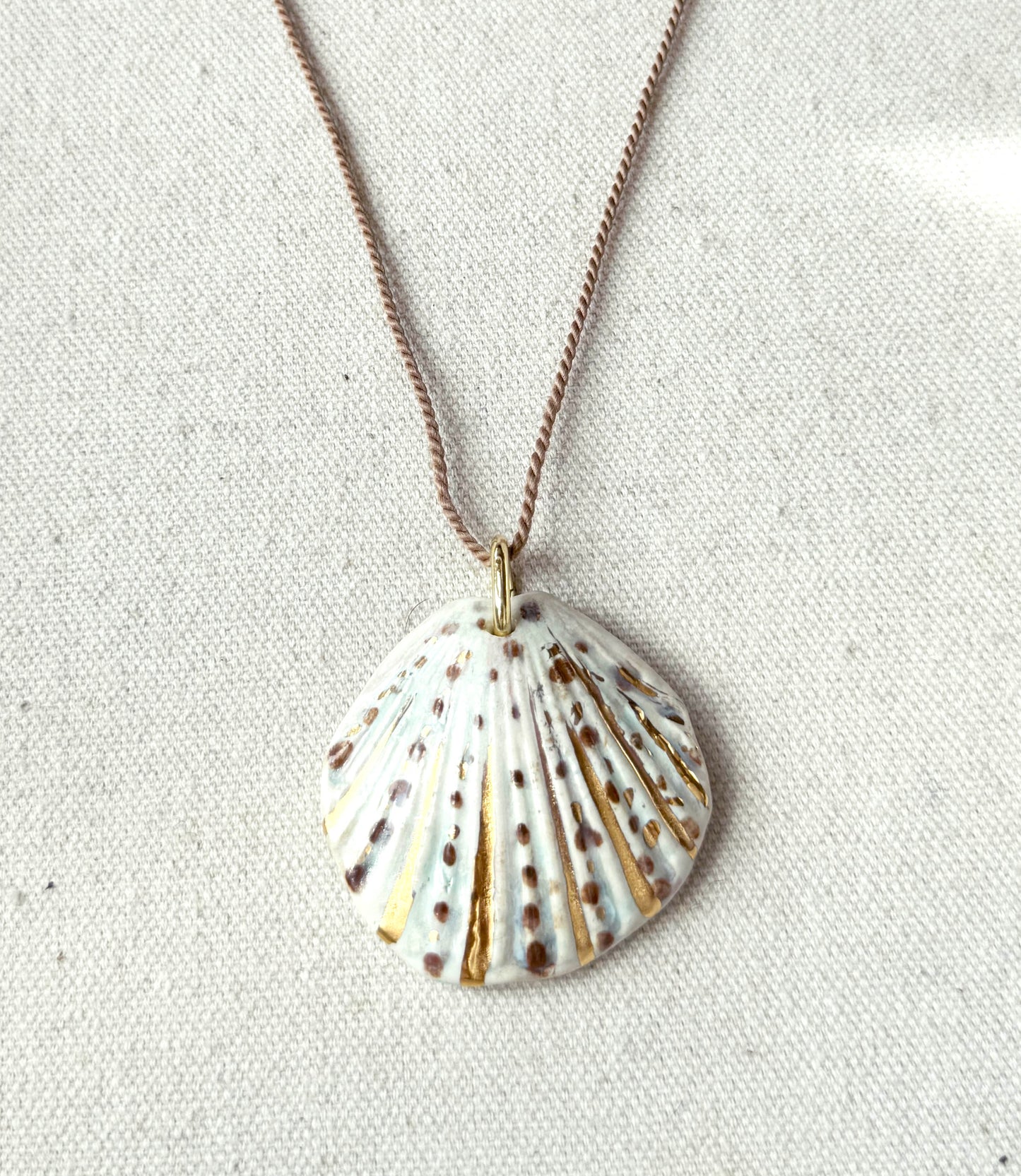 Beachcomber Shell Charm Necklace