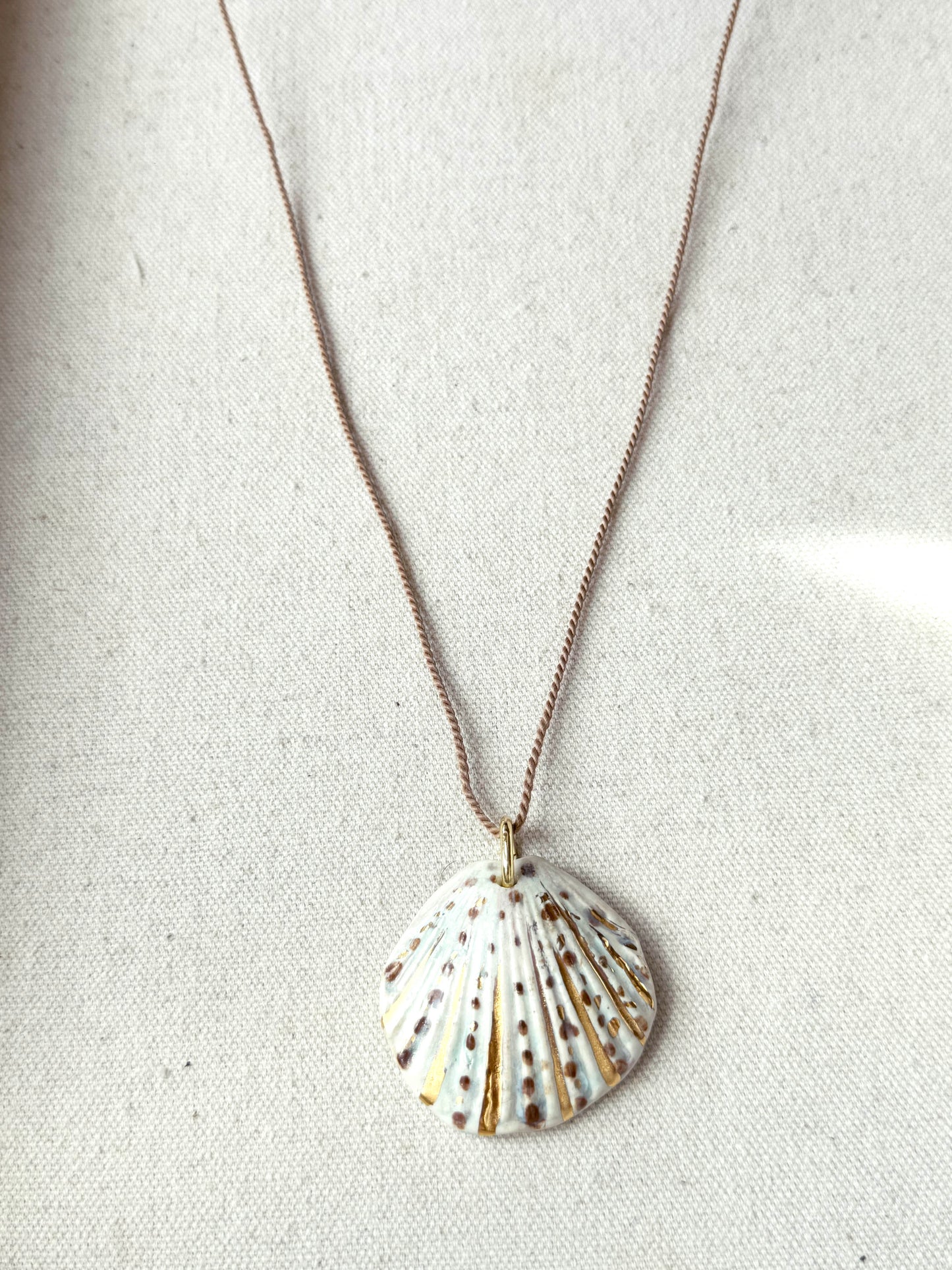 Beachcomber Shell Charm Necklace