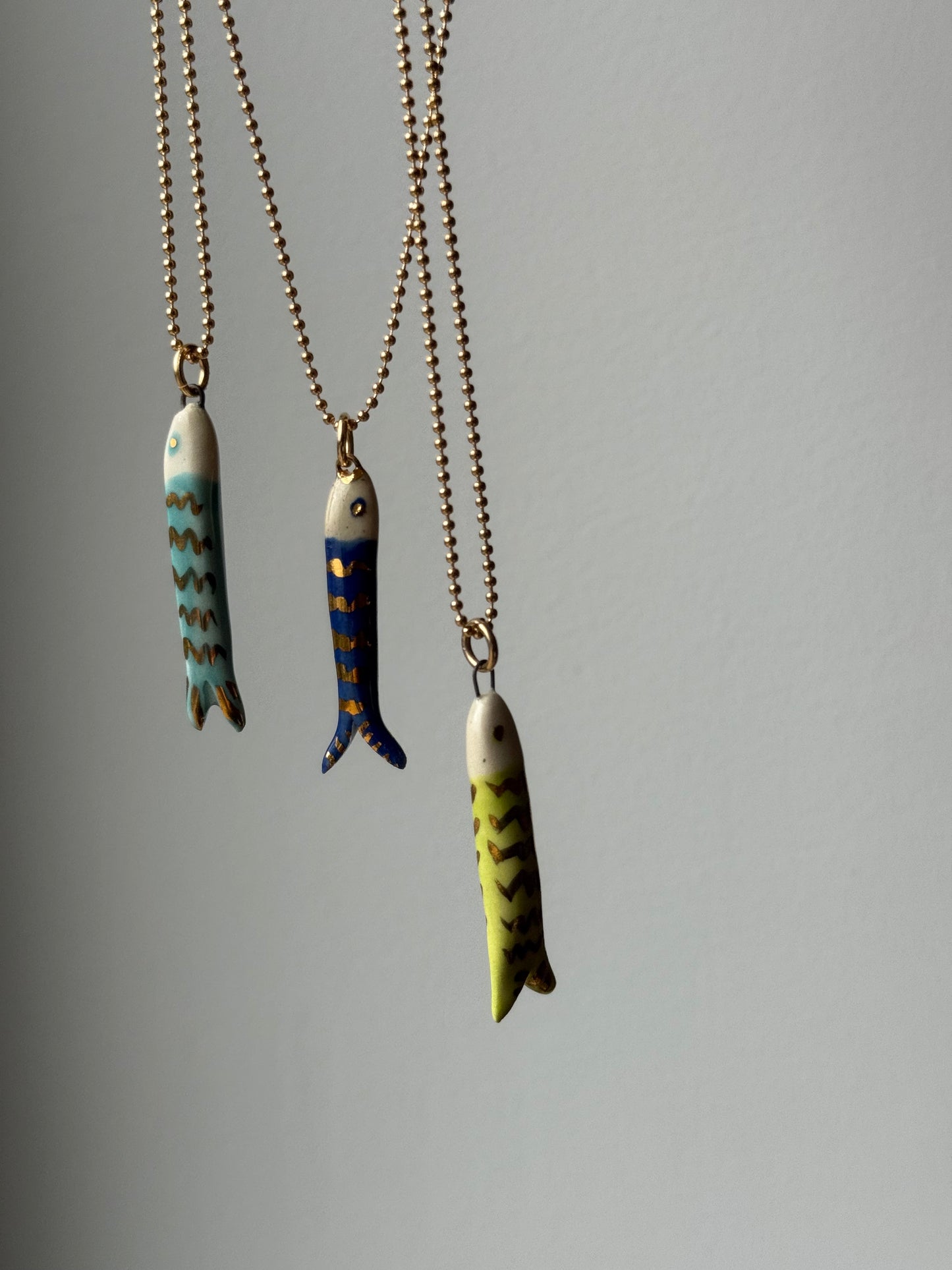 Mini Catch Necklace Turquoise