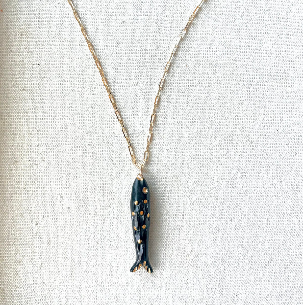 Catch Necklace Onyx