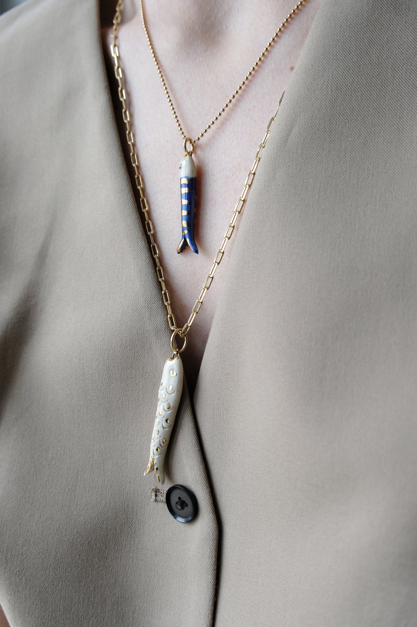 Mini Catch Necklace Turquoise