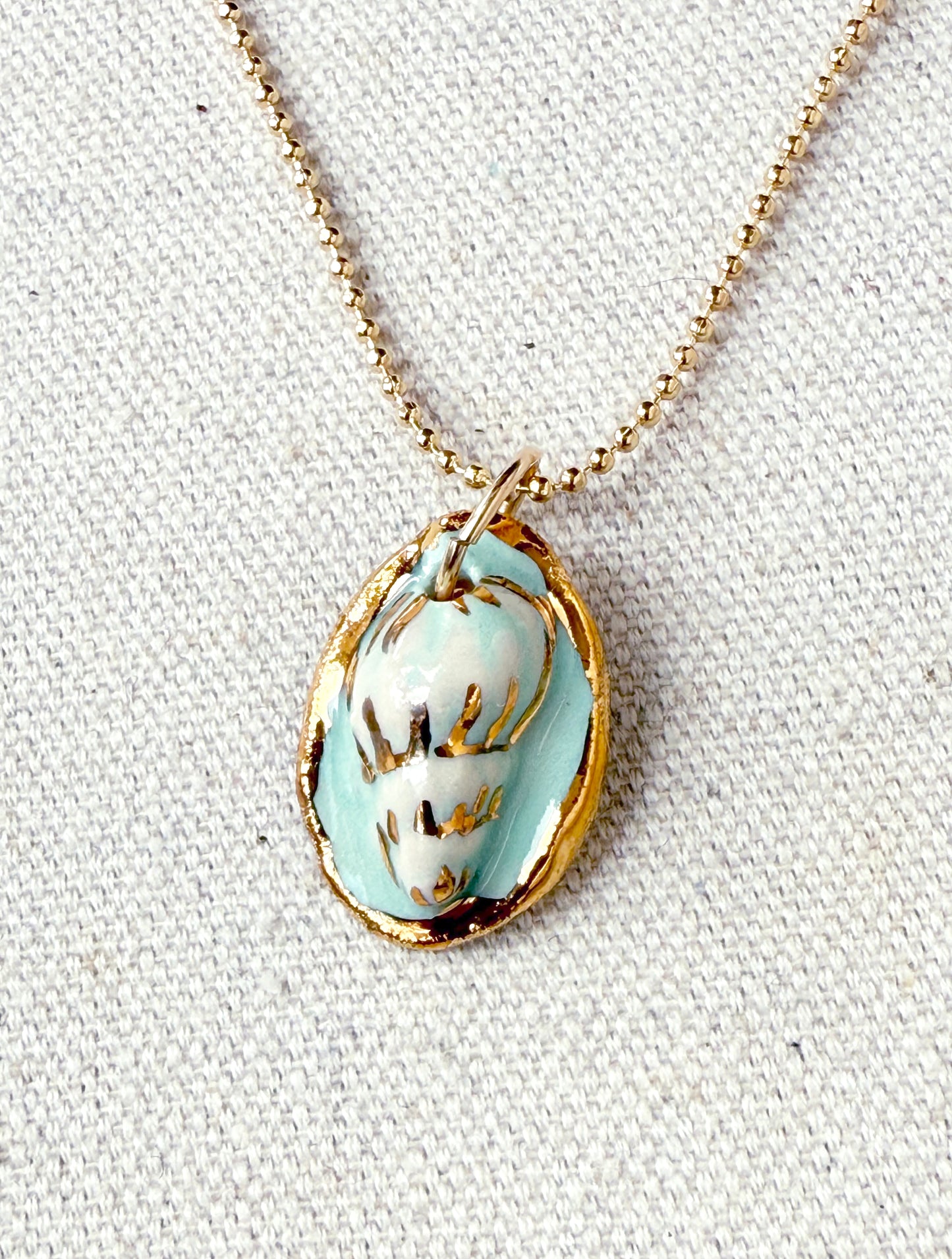 Whisper Shell Charm necklace