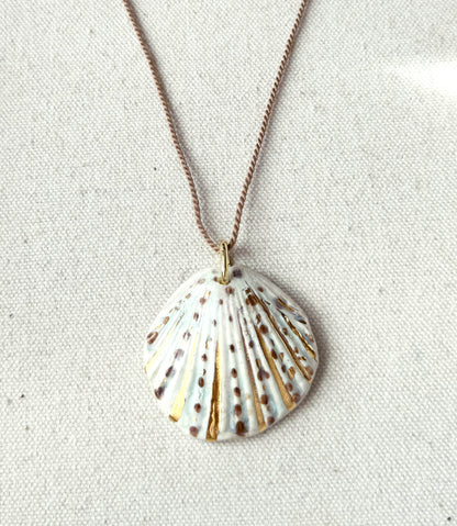 Beachcomber Shell Charm Necklace