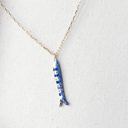 Catch Necklace Blue #2