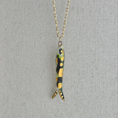 Catch Necklace Green