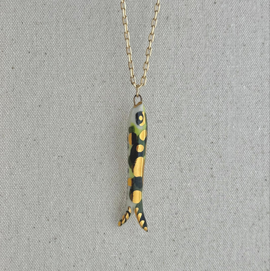 Catch Necklace Green