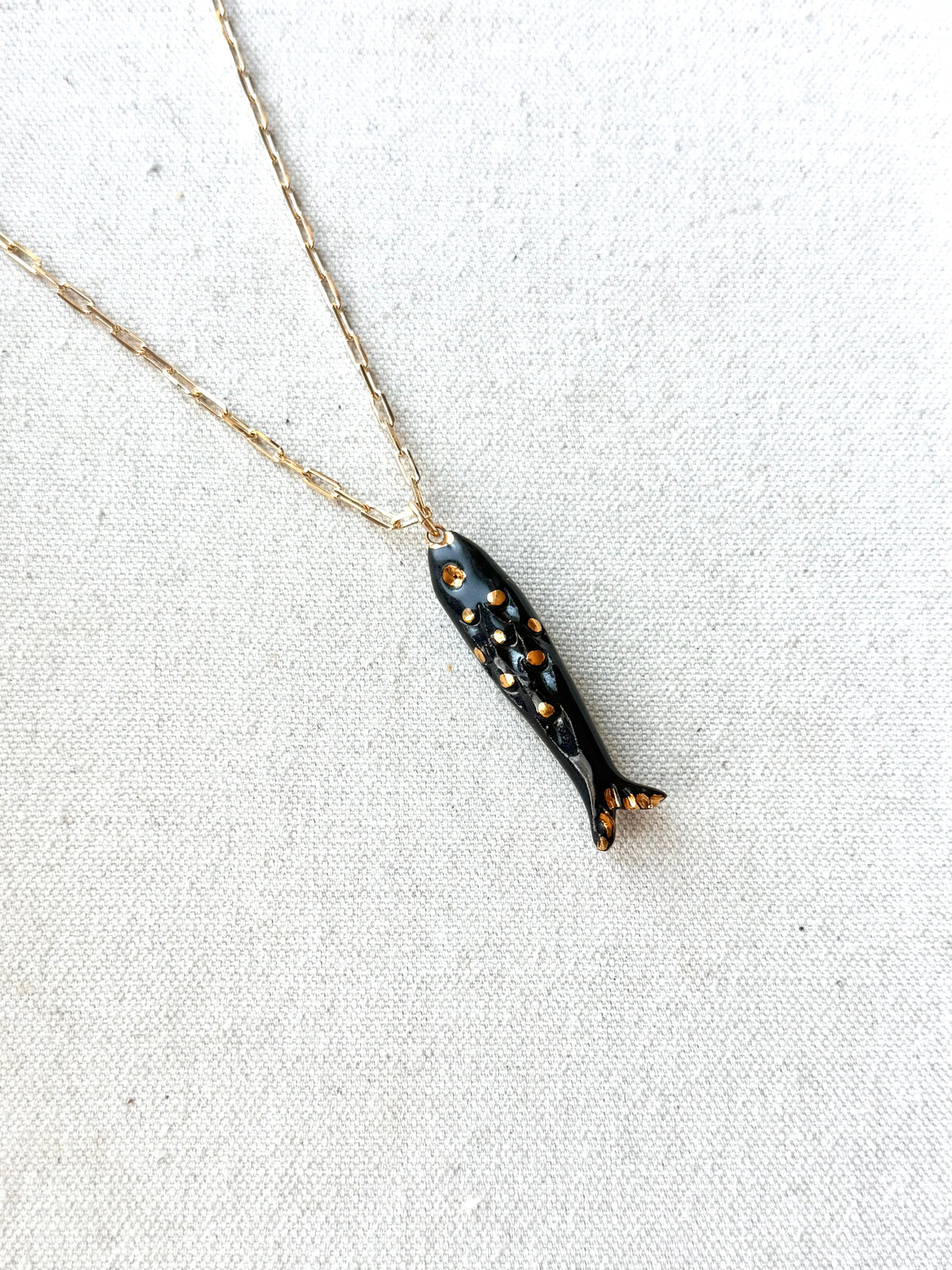Catch Necklace Onyx