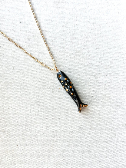 Catch Necklace Onyx