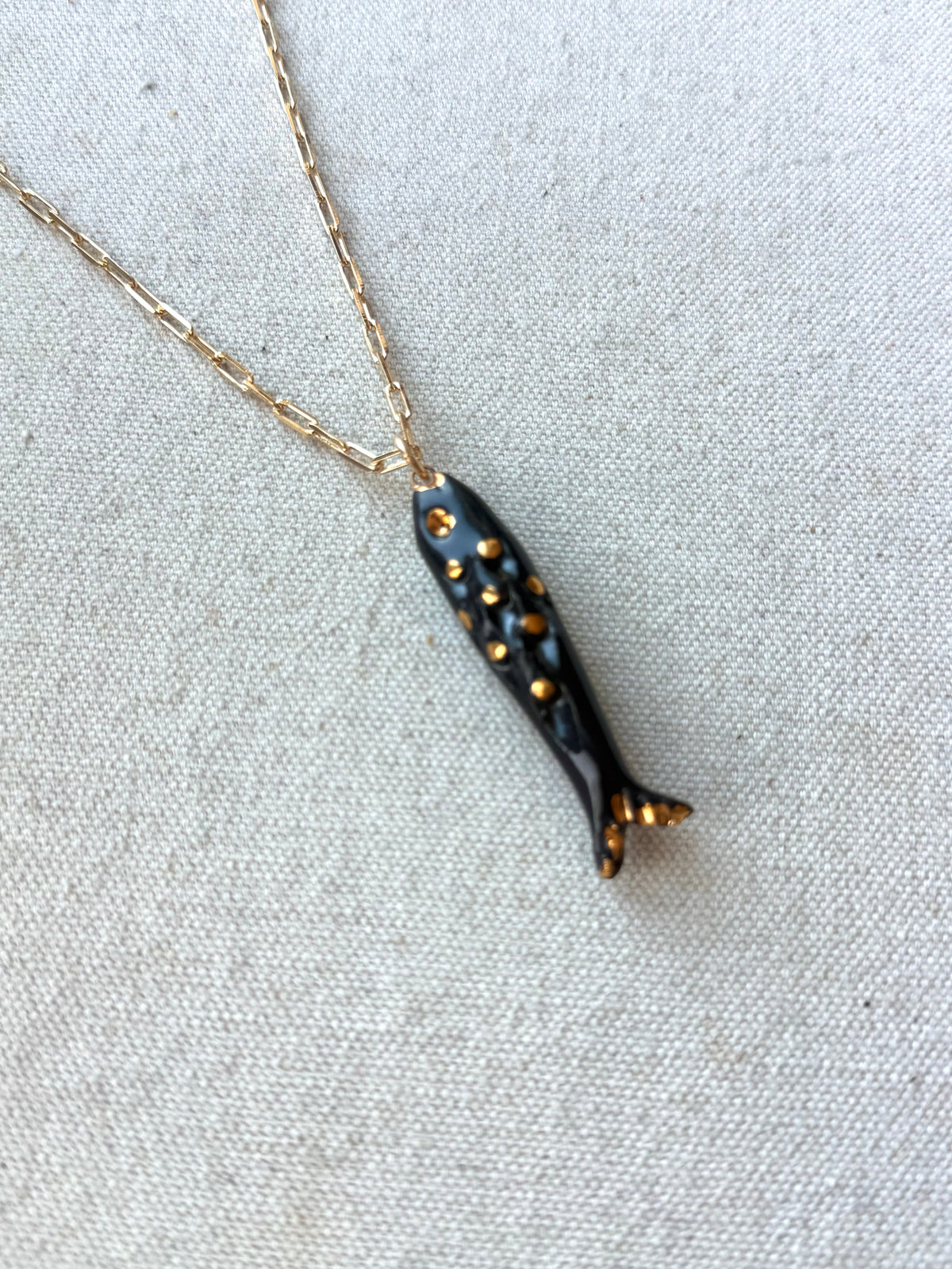 Catch Necklace Onyx