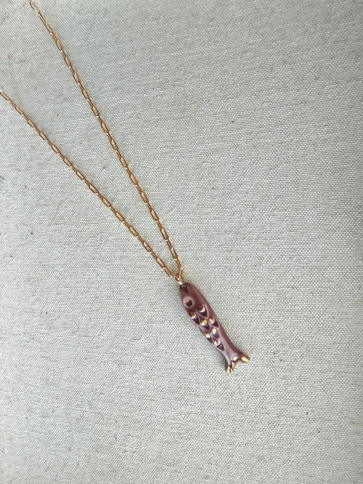 Catch Necklace Amethyst