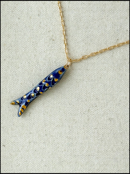 Catch Necklace Royal Blue