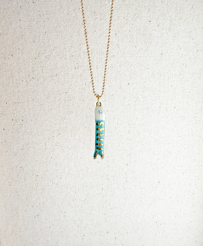 Mini Catch Necklace Turquoise