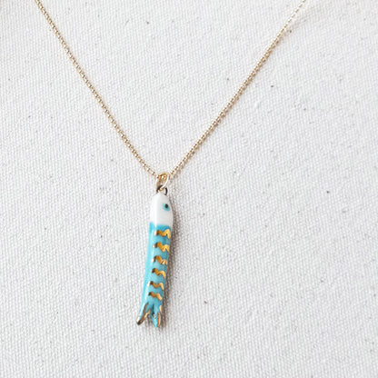 Mini Catch Necklace Turquoise